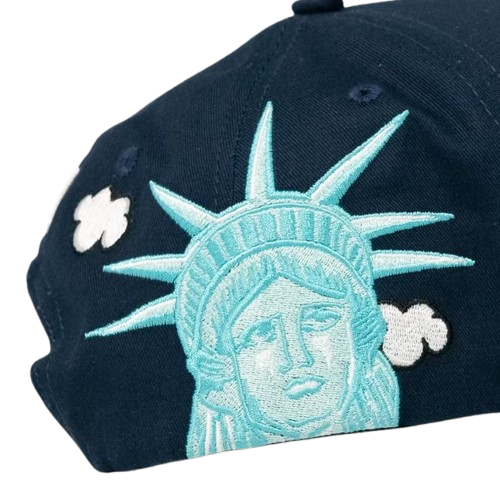 GORRA 31 HATS NEW YORK CLOUD LIBERTY STATUE NAVY